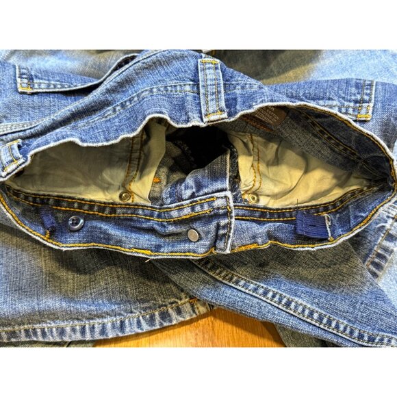 Y2K Boys Urban Pipeline Jean Jorts Adjustable Waist Size 8 - Picture 8 of 9